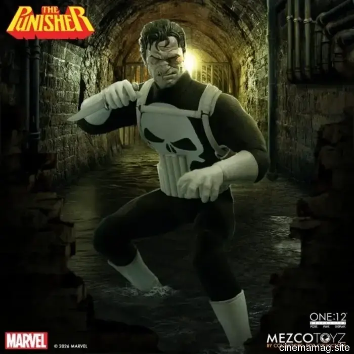El Castigador se une al One:12 Collective con una nueva figura de acción de Mezco Toyz.