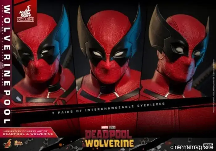 Wolverinepool se une a la colección de Deadpool y Wolverine de Hot Toys con una figura de sexta escala.