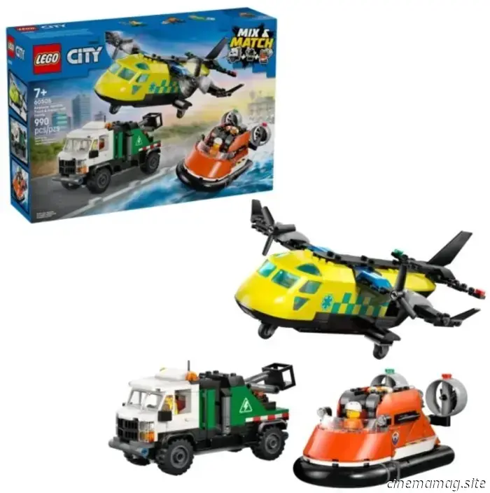 Los sets de LEGO City Winter 2026 revelados oficialmente