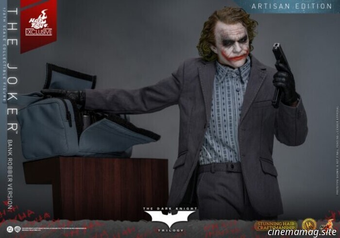 Джокер (Грабитель банков) Фигурка из серии Dark Knight Artisan Edition, представленная Hot Toys