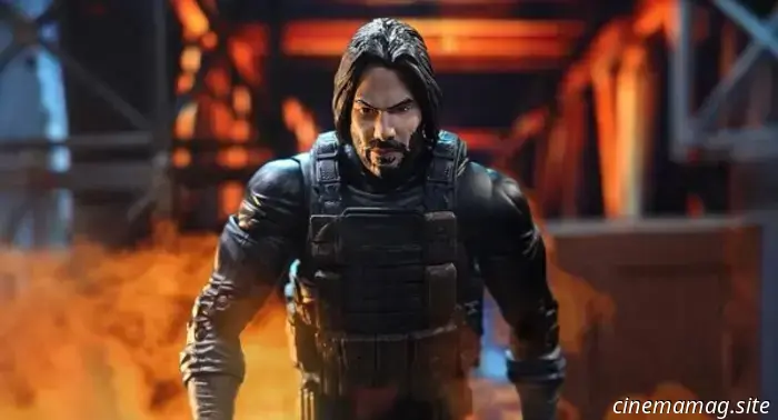 Би Киану Ривза пришла в Walmart с фигуркой BRZRKR от McFarlane Toys