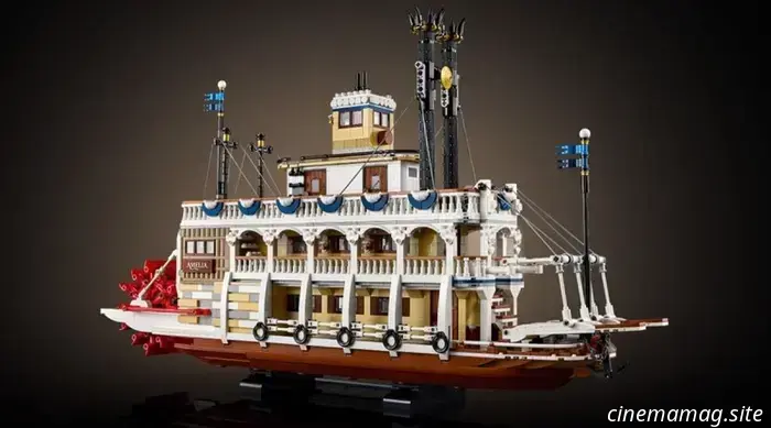 Barco de vapor fluvial LEGO Ideas zarpará este abril