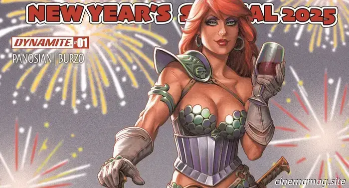 Festeggia il nuovo anno con lo speciale di Red Sonja di Dynamite Entertainment.