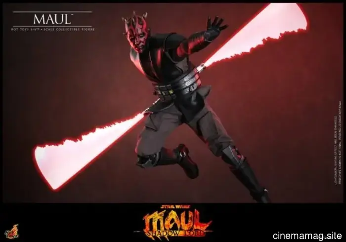 Hot Toys has revealed a sixth scale figure of Maul from Star Wars: Maul – Shadow Lord.