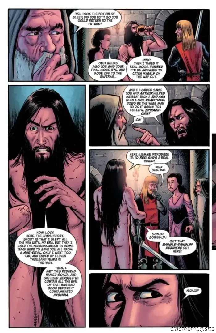 Red Sonja contro L'Armata delle Tenebre n. 5 - Anteprima del fumetto