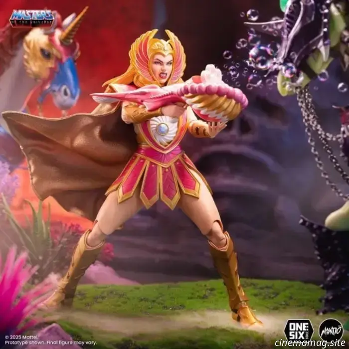 She-Ra e Swift Wind, i maestri dell'universo, figure in scala sei rivelate da Mondo