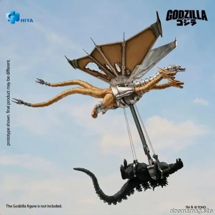 Hiya Toys выпускает Меха Кинг Гидору с новой фигуркой из серии Godzille Exquisite Basic.