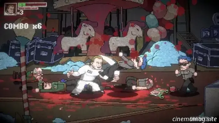 Il picchiaduro a scorrimento in stile retrò Terrifier: The ARTcade Game esce oggi su PC e console