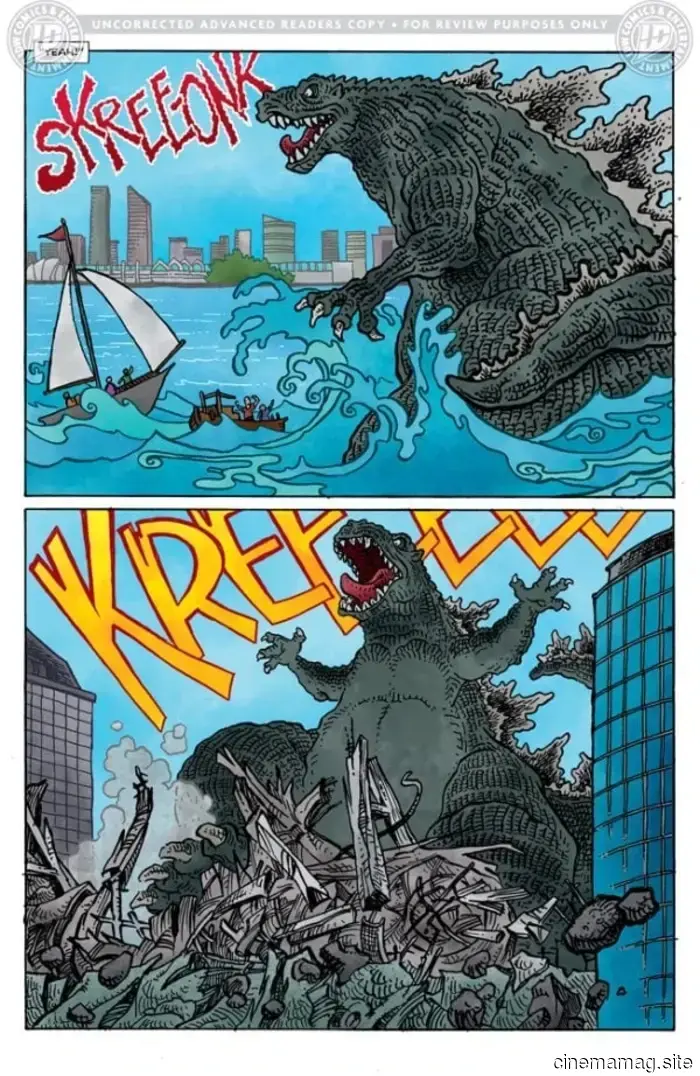 Comic Book Sneak Peek – Godzilla vs. America: San Diego #1