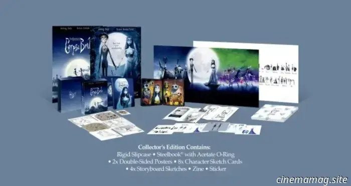 Tim Burton's Corpse Bride is being released in 4K Ultra HD to commemorate its 20th anniversary.