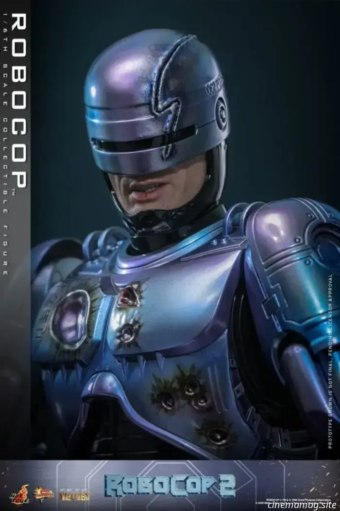 Hot Toys presenta las figuras a escala 1/6 de RoboCop y RoboCain de RoboCop 2