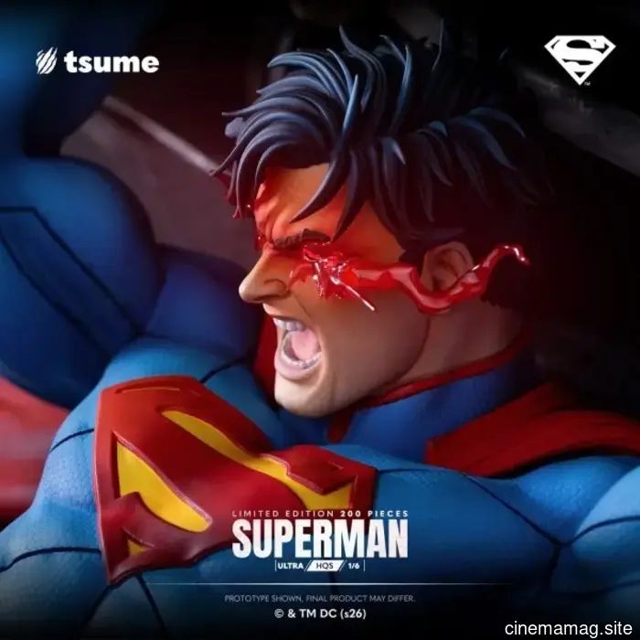 Tsume Art presenta la estatua coleccionable Ultra HQS de Superman inspirada en Jim Lee.
