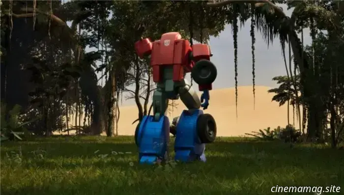 Hasbro unveils initial images and a teaser trailer for the animated series Transformers: Cyberworld.