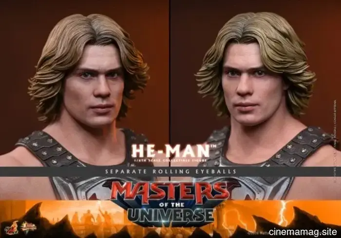 Hot Toys reveals sixth scale figures of He-Man and Skeletor from Masters of the Universe.