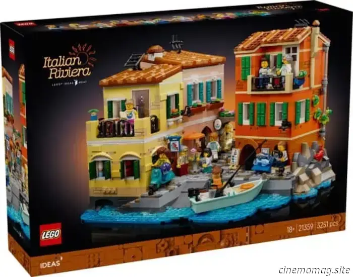 The LEGO Icons Italian Riviera set has been officially revealed.
