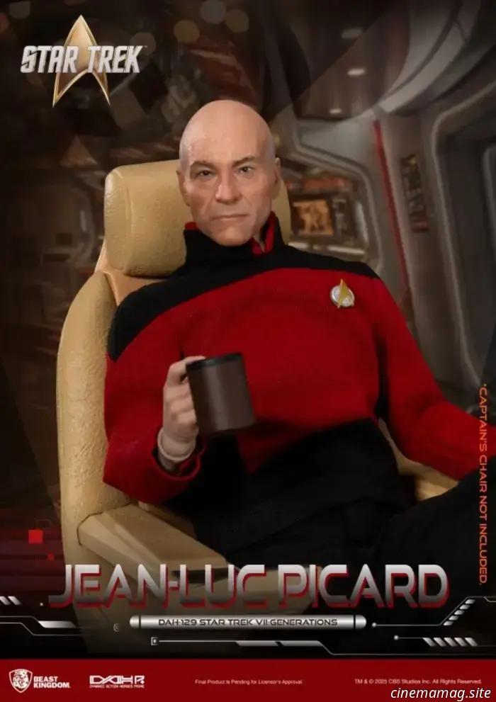 Спок и Пикар присоединяются к линейке динамичных фигурок Beast Kingdom Star Trek Dynamic 8ction Heroes.