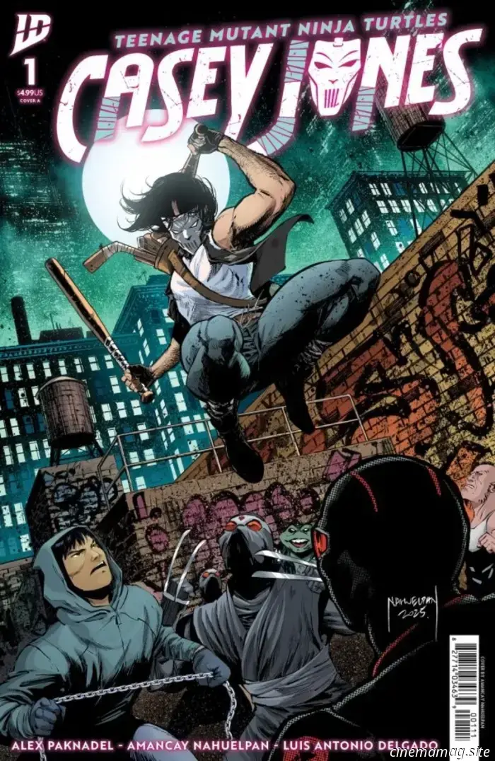 Casey Jones to head upcoming Teenage Mutant Ninja Turtles comic book series.