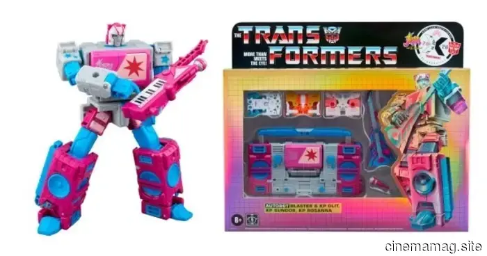 Jem y los Hologramas se encuentran con los Robots disfrazados en el último conjunto de figuras colaborativas de Transformers de Hasbro.