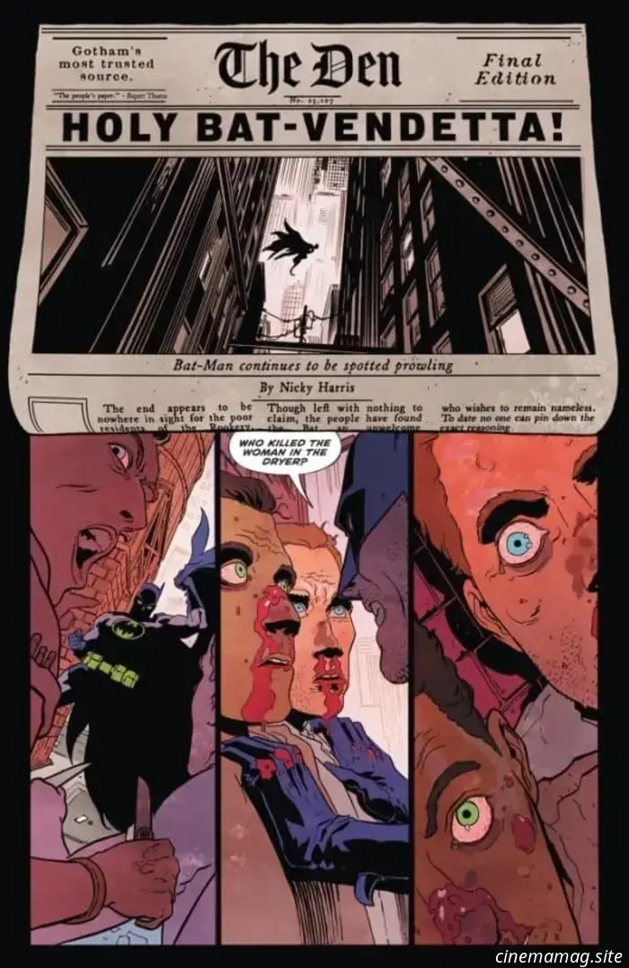 Batman: Dark Patterns #8 - Comic Book Teaser