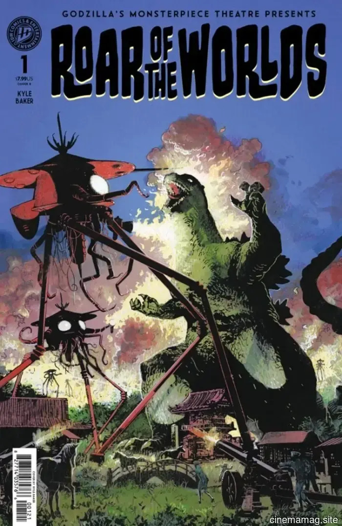 Anteprima Fumetto – Il Teatro dei Mostri di Godzilla Presenta: Il Ruggito dei Mondi #1