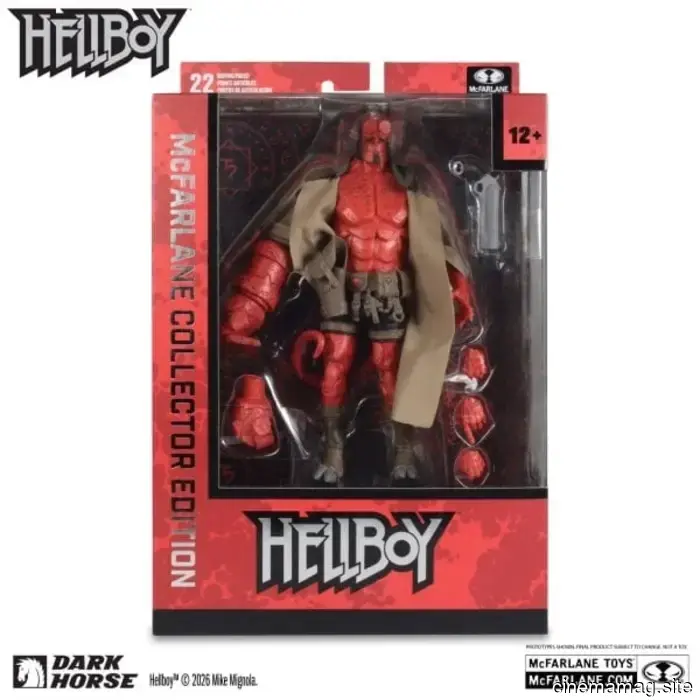 Hellboy McFarlane Collector Edition action figure now available for pre-order.