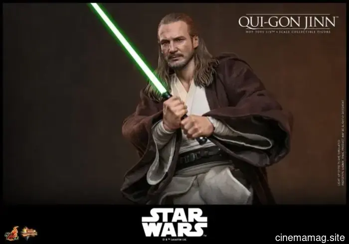Hot Toys has unveiled a new sixth scale figure of Qui-Gon Jinn from Star Wars: Episode I – The Phantom Menace.