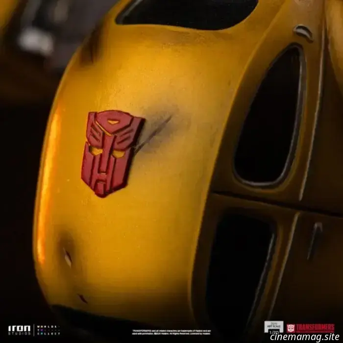 Бамблби получает новую коллекционную статую из серии «Трансформеры» от Iron Studios.