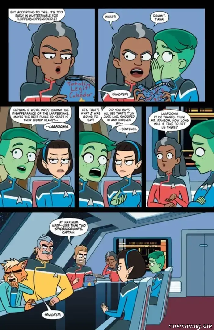 Anteprima del fumetto – Star Trek: Lower Decks #14