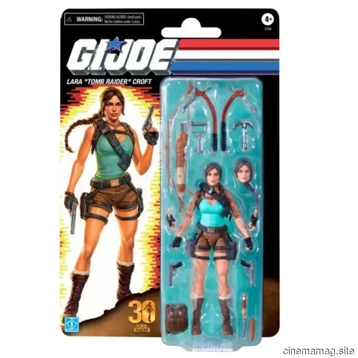 Лара Крофт присоединяется к G.I. Joe с фигуркой действия Tomb Raider из серии Classified.