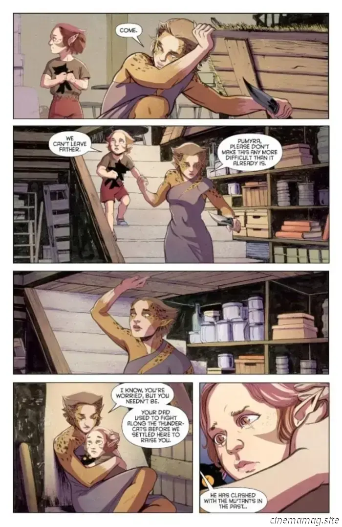 Anteprima del fumetto – ThunderCats: Pumyra n. 1