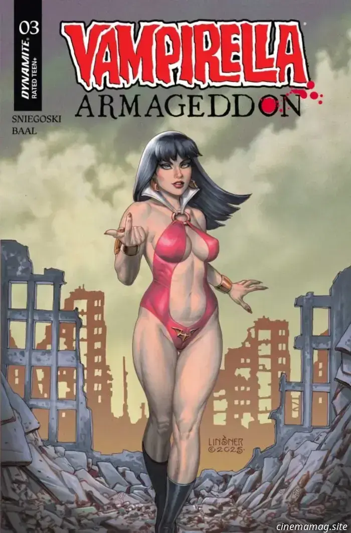 Vampi va al infierno en Vampirella: Armageddon #3: primer vistazo