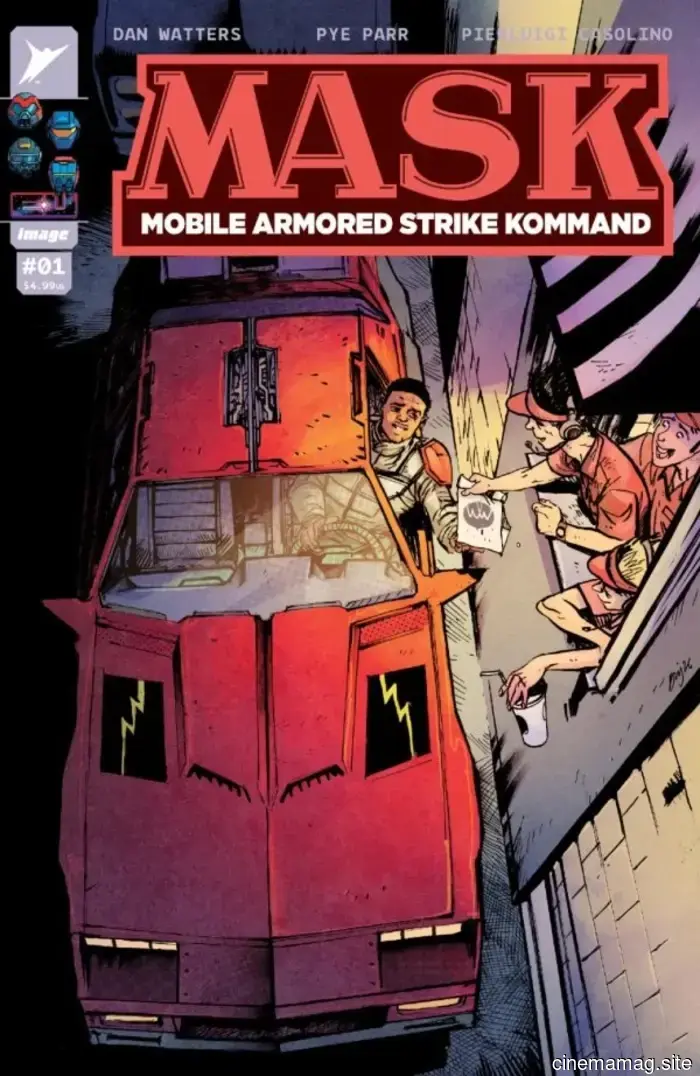 The Energon Universe grows with a preview of M.A.S.K. #1.