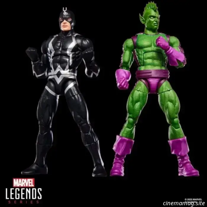 Hasbro ha svelato il 2-pack Marvel Legends Series con Black Bolt e Triton degli Inumani