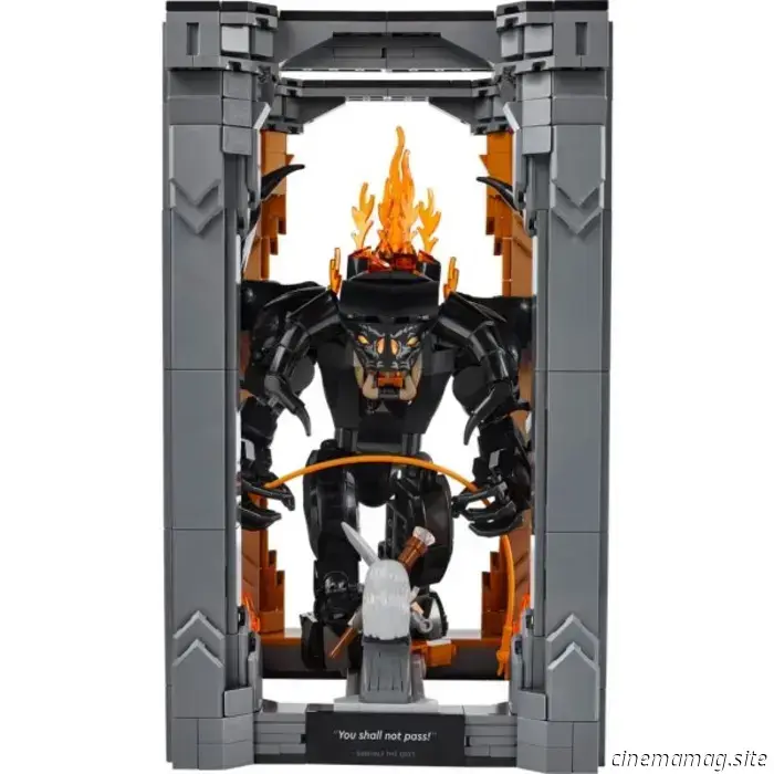 LEGO Il Signore degli Anelli: Balrog Book Nook set rivelato
