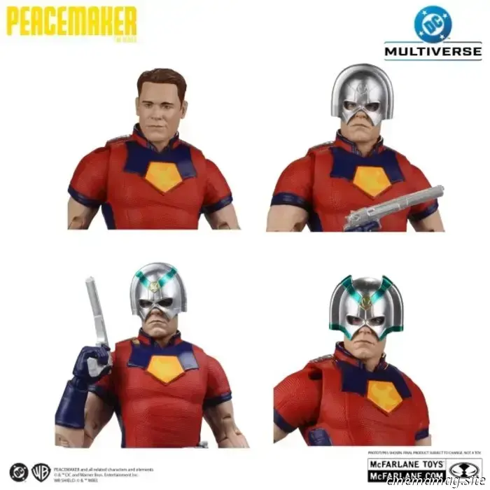 Делюкс-издание Peacemaker для кинотеатральной версии DC Multiverse официально анонсировано компанией McFarlane Toys