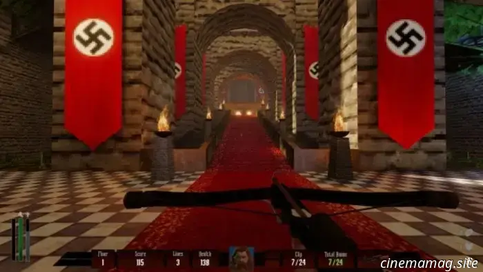 El shooter de inspiración retro Darkenstein 3D se lanza gratis