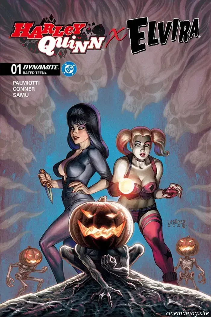 Scopri in anteprima Harley Quinn X Elvira #1