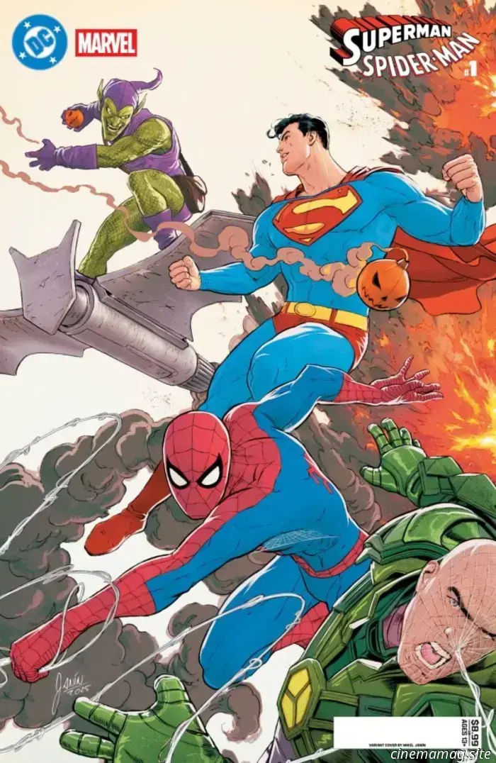 Супермен и Человек-паук объединяются для нового кроссовера DC и Marvel