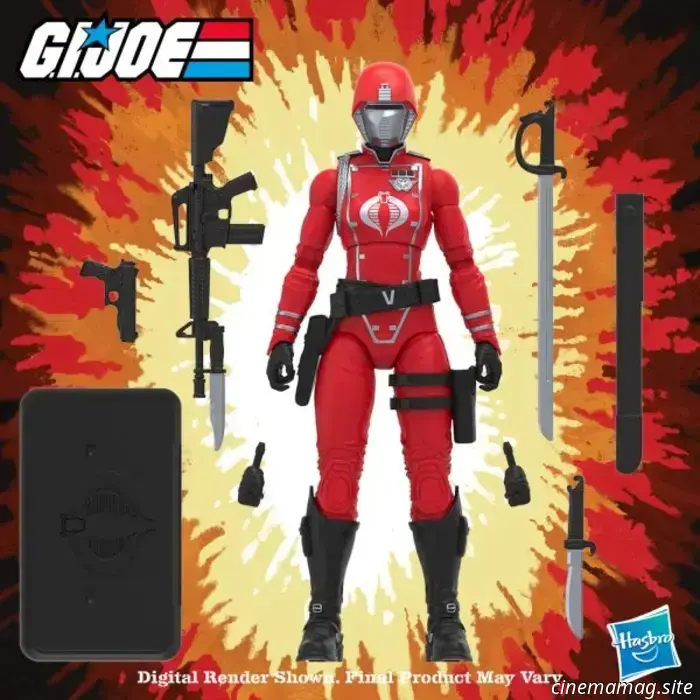 Retro cardback della serie G.I. Joe Classified: Crimson Guard femminile, Crazylegs e Zap svelati da Hasbro
