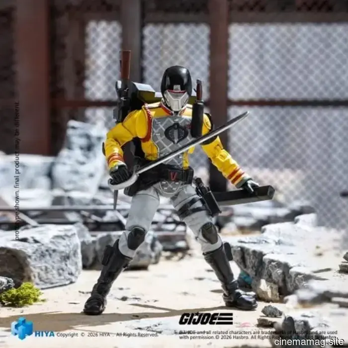 Фигурки Cobra B.A.T. и Python Patrol Crimson Guard поступают в серию Exquisite Mini от Hiya Toys по G.I. Joe