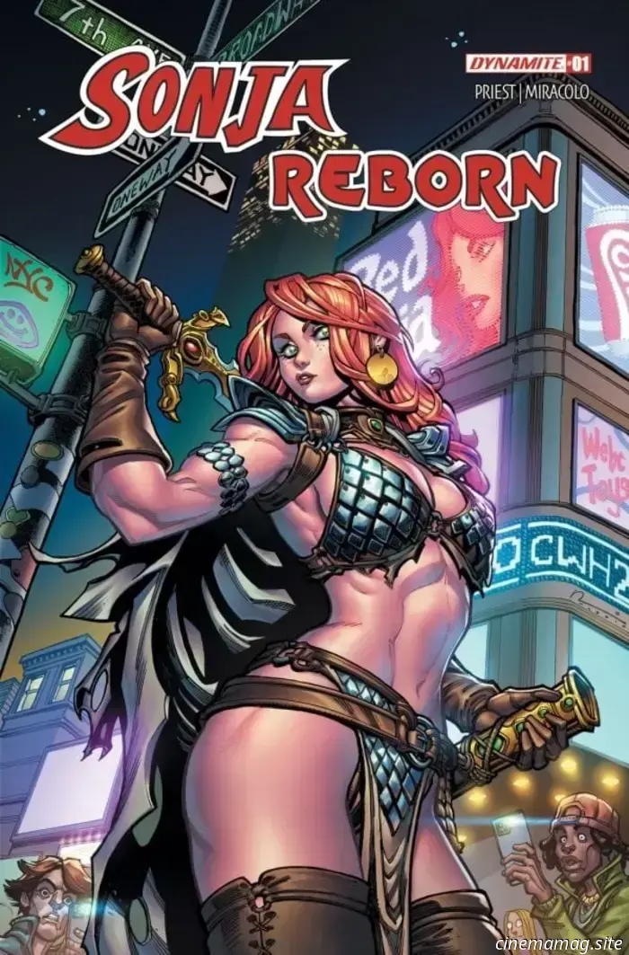 Red Sonja is reinterpreted in the preview for Sonja Reborn #1.