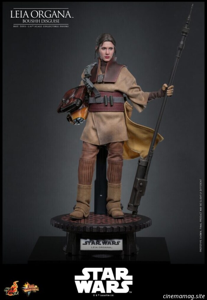 Leia Organa (travestimento da Boushh) — figura in scala 1/6 di Star Wars svelata da Hot Toys