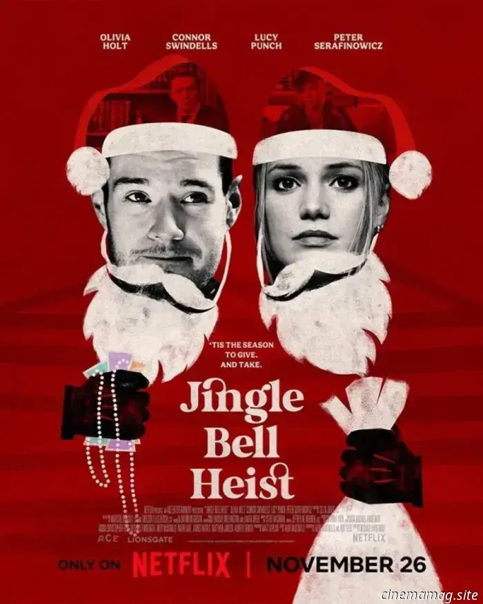 Olivia Holt e Connor Swindells organizzano un colpo "Jingle Bell" nel trailer della commedia criminale natalizia di Netflix.