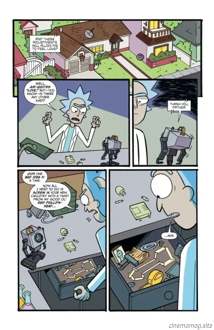 Rick e Morty contro l'Universo n. 1 - Anteprima del fumetto