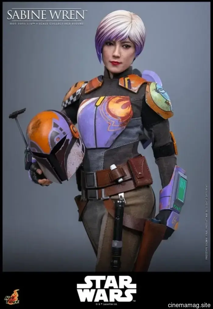 Hot Toys has released new sixth scale figures of Sabine Wren and Ezra Bridger from Star Wars Rebels.