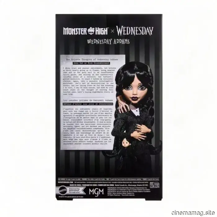 Wednesday Addams and Agnes DeMille are collaborating to introduce new dolls at Monster High.