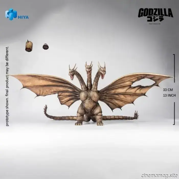 Hiya Toys desata al Rey Ghidorah con una exquisita figura Básica de Godzilla contra el Rey Ghidorah