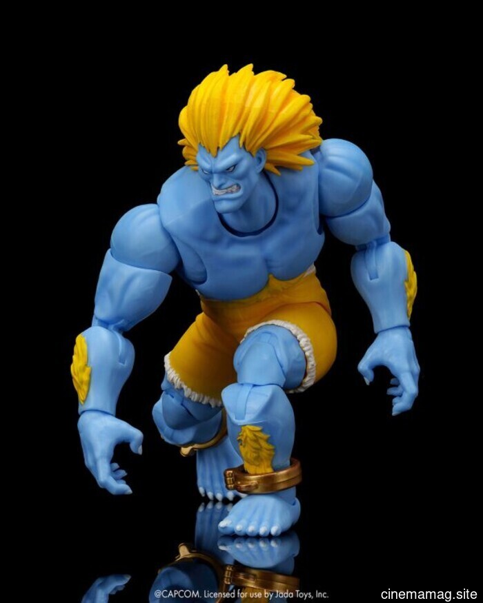 Blanka (Jugador 2) entra en la pelea con la nueva figura de Ultra Street Fighter II de Jada Toys