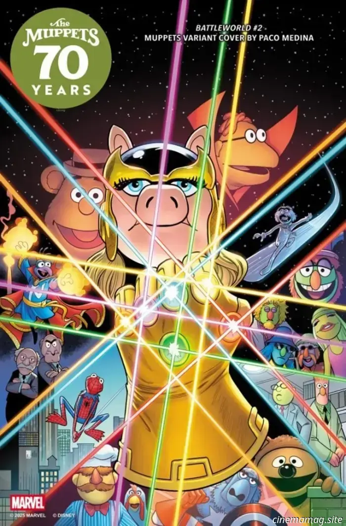 Marvel Comics presenta portadas alternativas para el 70.º aniversario de los Muppets