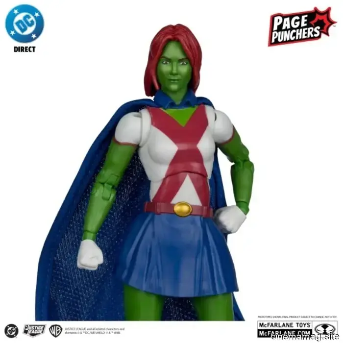 McFarlane Toys unveils new DC Page Punchers featuring Robin, Martian Manhunter, Bloodwynd, and Miss Martian.